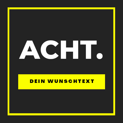 ACHT.  8  kreative Jingle-Vorlagen
