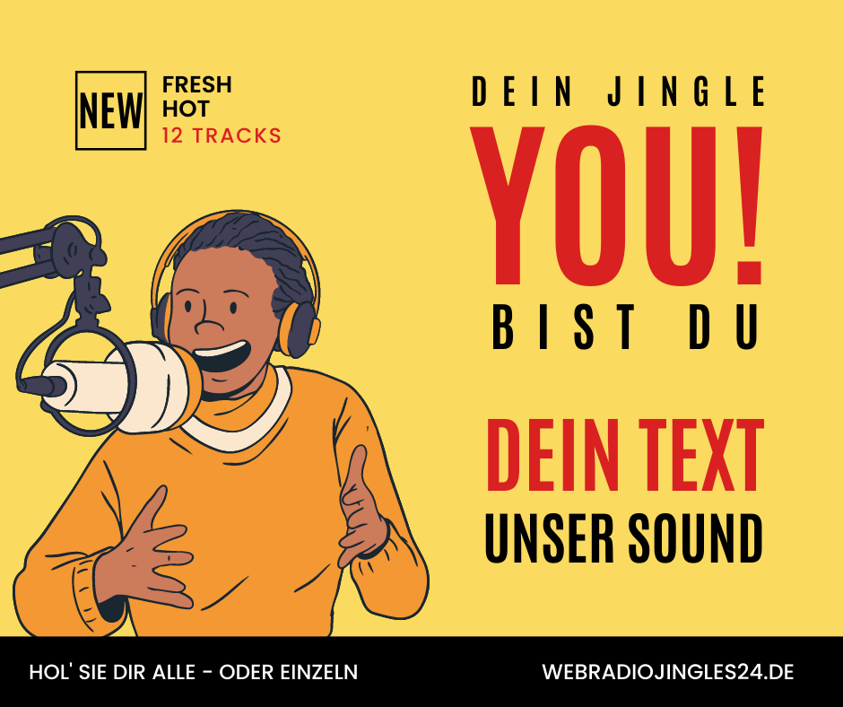Bild 1 von YOU! - Dein Text - unser Sound  / (Bitte auswählen:) Jingle YOU 4