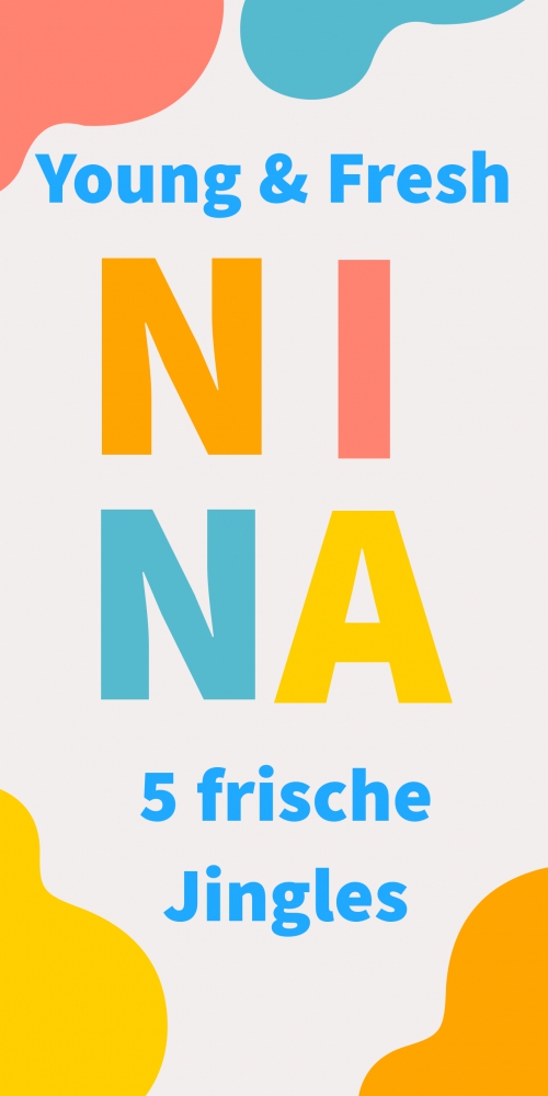 Bild 1 von NINA - 5 frische Jingles  / (Bitte auswählen) Ich möchte die Jingles NEUTRAL